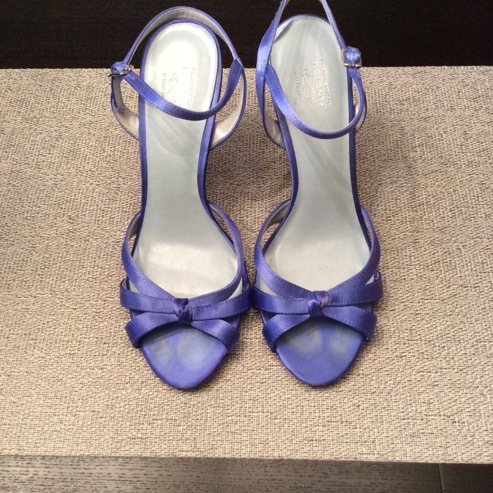 Royal Blue dyed heels